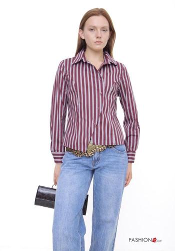 Camicia in Cotone Fantasia righe - ph 1