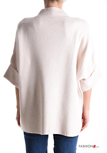 u-boot ausschnitt Strickpullover 3/4 ärmel - ph 2