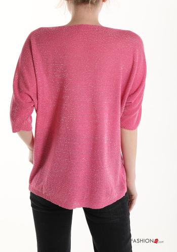 Jersey De lurex manga corta escote barco - ph 2