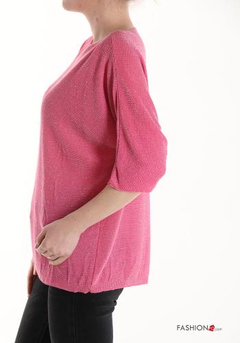 Jersey De lurex manga corta escote barco - ph 3
