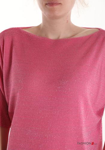 Jersey De lurex manga corta escote barco - ph 4