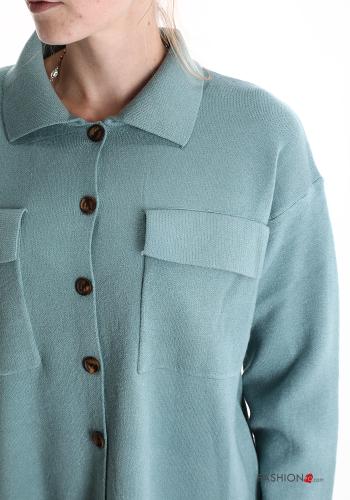 Cardigan con bottoni con tasche - ph 4