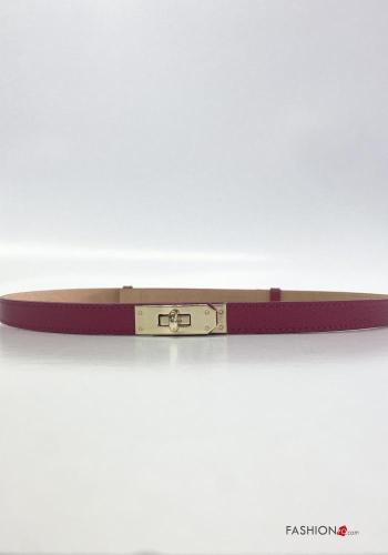 with buckle Genuine Leather Belt