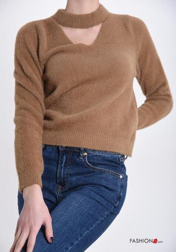Maglione maniche lunghe scollo a V - ph 1