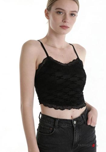 Top pizzo con coppe
