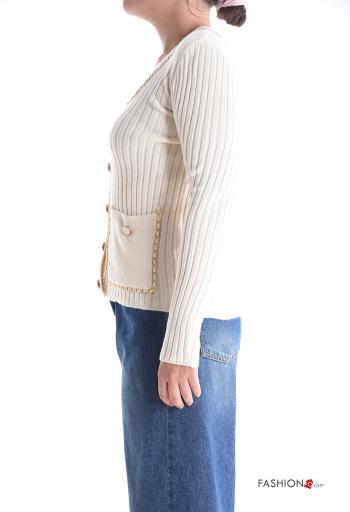 Lässiges Strickjacke - ph 3