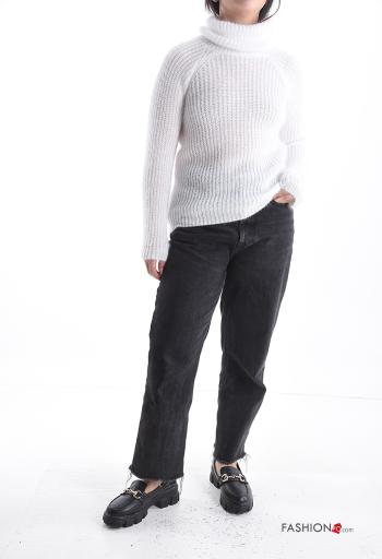 Ribbed long sleeve Sweater Rollneck - ph 5