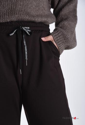 wide leg Joggers with pockets with elastic - ph 4
