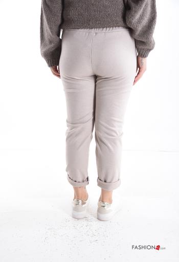 Trousers with pockets with elastic - ph 2