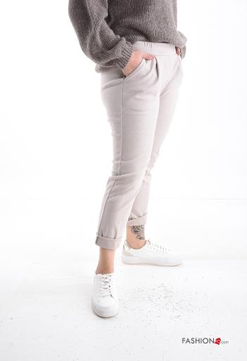 Trousers with pockets with elastic - ph 3