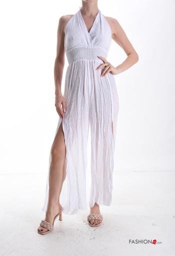 Ärmelloses Kleid aus Baumwolle