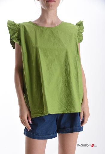 Bluse aus Baumwolle
