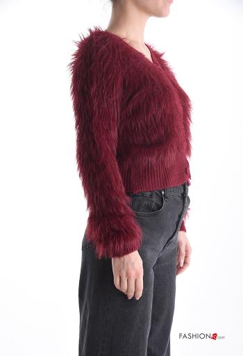 long sleeve Cardigan with buttons with v-neck - ph 3