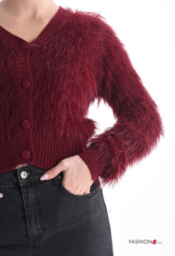 long sleeve Cardigan with buttons with v-neck - ph 4