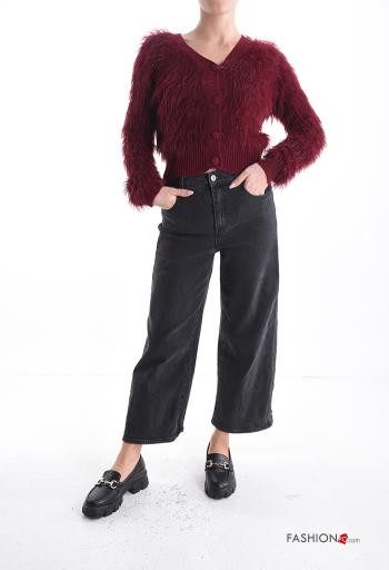 long sleeve Cardigan with buttons with v-neck - ph 5