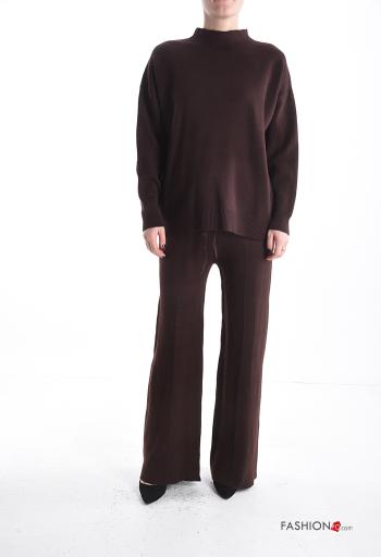 long sleeve Co-ord Rollneck with elastic - ph 1