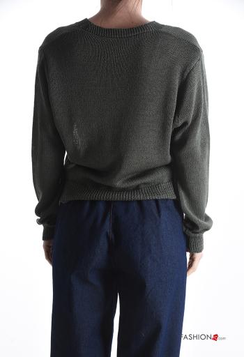 Lässiges Strickpullover - ph 2