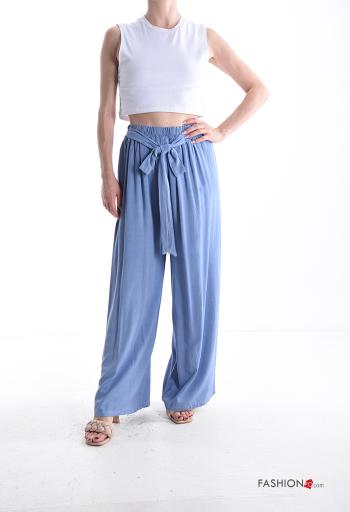 wide leg Hose mit Schleife mit gummizug - ph 5