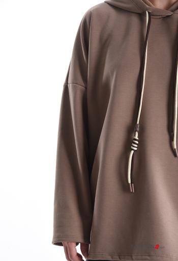 long sleeve Sweatshirt with hood - ph 4