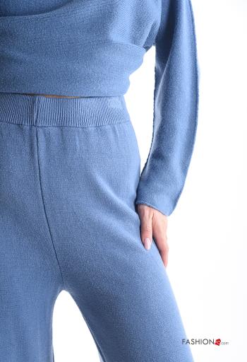 Conjunto manga comprida gola redonda com elástico - ph 4