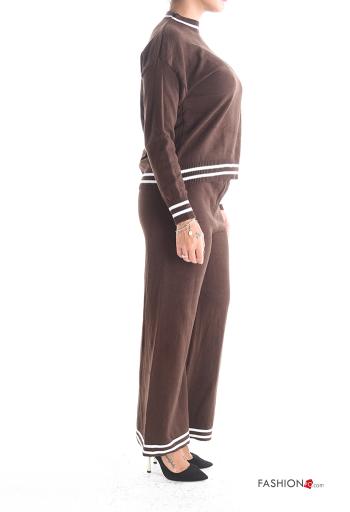 Conjunto manga comprida gola redonda com elástico - ph 3