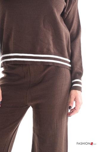 Conjunto manga comprida gola redonda com elástico - ph 4