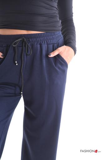 wide leg Joggers with pockets with elastic - ph 4