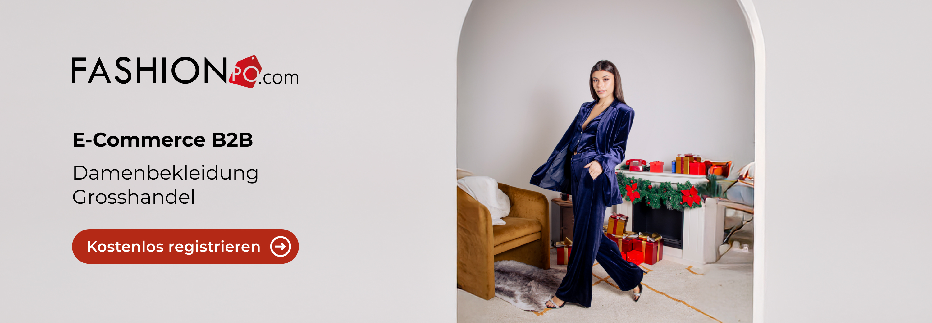 Registrierung, Online Damenbekleidung Großhandel